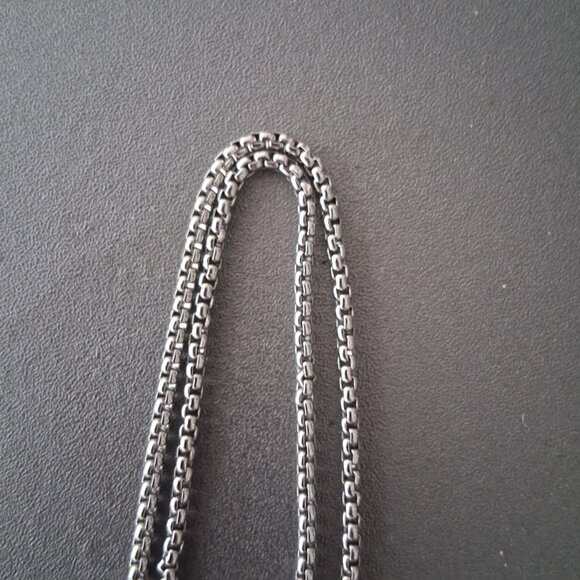 ANCHOR NECKLACE-12" STAINLESS STEEL - Picture 4 of 6